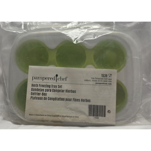 Pampered Chef Other - Pampered Chef Herb Freezing Tray Set - New No. 1539